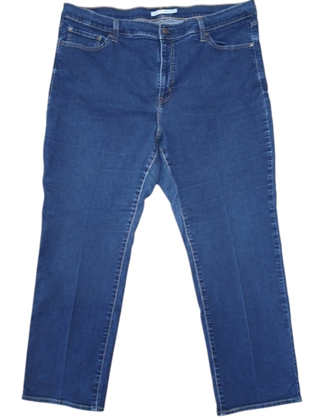 Levi's Women's 724 High Rise Straight Jeans Dark Wash #133